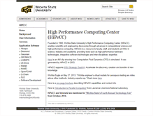 Tablet Screenshot of lepus.hipecc.wichita.edu