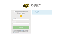 Desktop Screenshot of mywsu.wichita.edu
